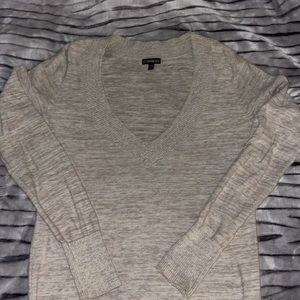 Express deep V-neck sweater